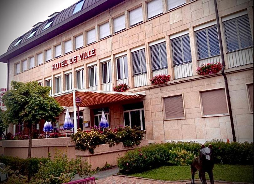 Hotel De Ville Du Sentier Le Sentier Exteriör bild